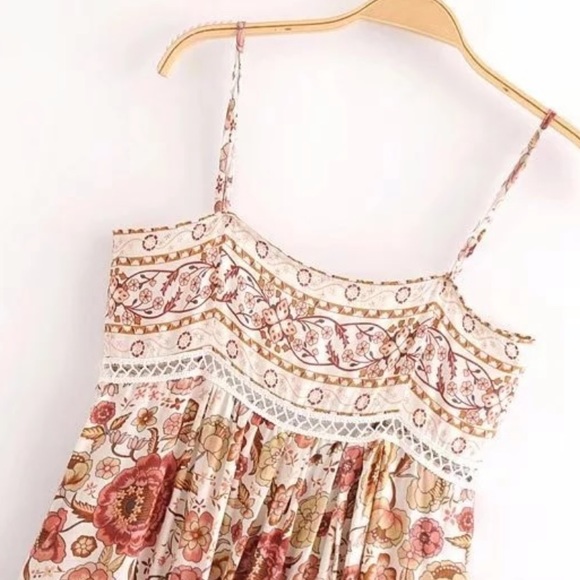 Boho summer floral dress - Picture 6 of 7